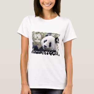 Camiseta Ahorre la panda gigante