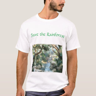 Camiseta ahorre la selva tropical