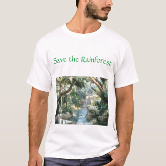 Camiseta ahorre la selva tropical