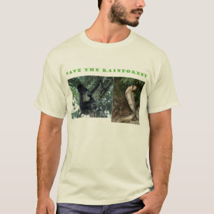 Camiseta Ahorre la selva tropical