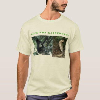 Camiseta Ahorre la selva tropical