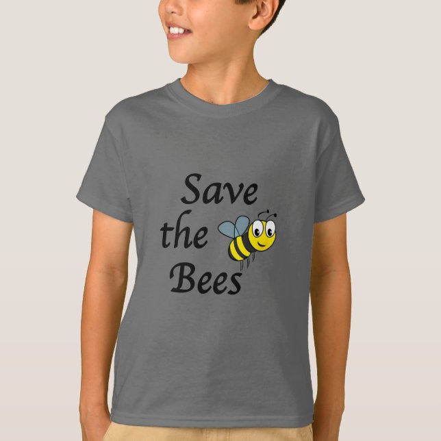 Camiseta Ahorre las abejas (Anverso)