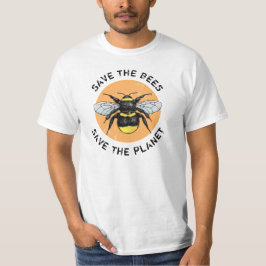 Camiseta Ahorre las abejas ahorran el planeta