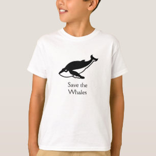 Camiseta Ahorre las ballenas