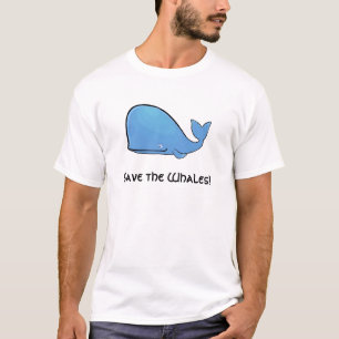 Camiseta ¡Ahorre las ballenas!