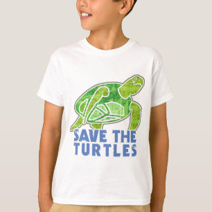Camiseta Ahorre las tortugas
