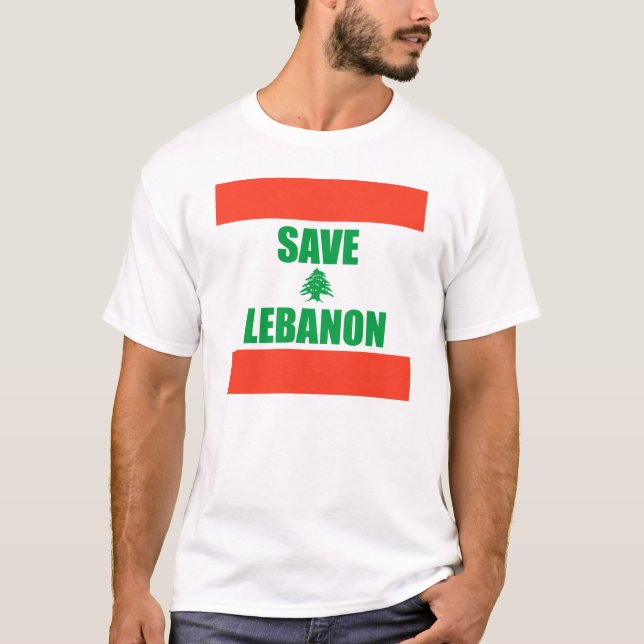 Camiseta Ahorre Líbano (Anverso)