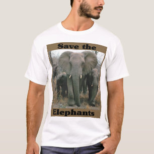 Camiseta Ahorre los elefantes