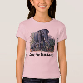 Camiseta Ahorre los elefantes