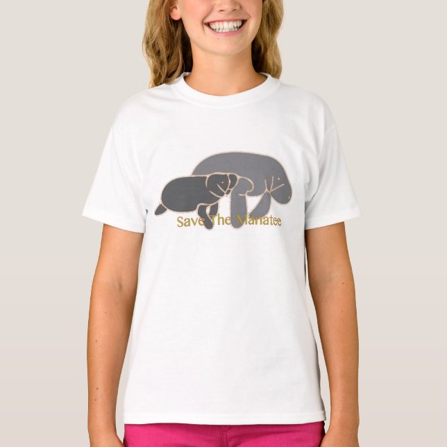 Camiseta Ahorre los Manatees (Anverso)
