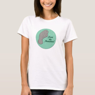 Camiseta ¡Ahorre los Manatees!