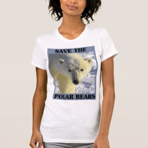 Camiseta Ahorre los osos polares