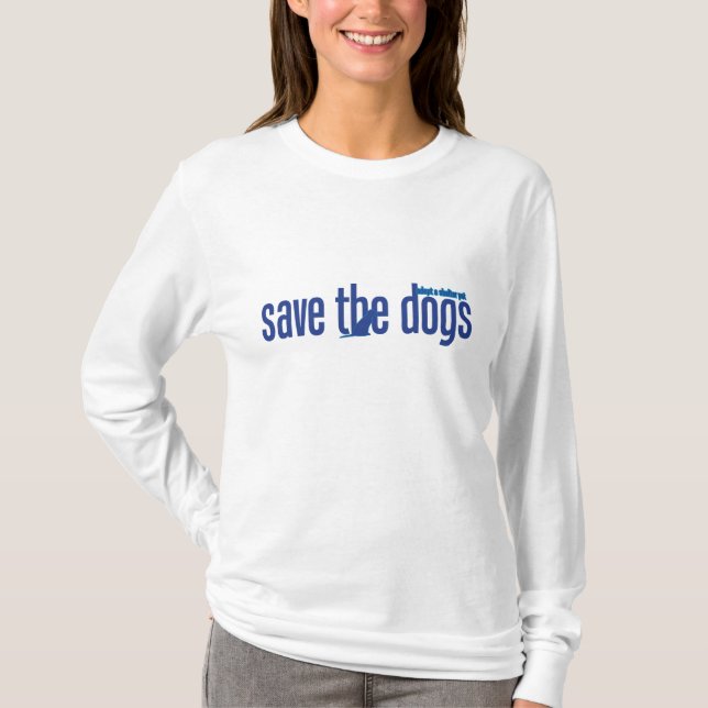 Camiseta Ahorre los perros (Anverso)