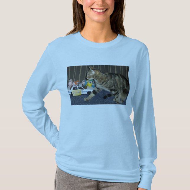 Camiseta ¡Ahorre los shrimpies! (Anverso)