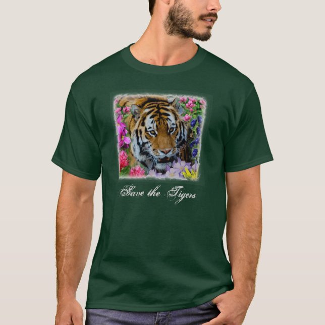 Camiseta Ahorre los tigres (Anverso)