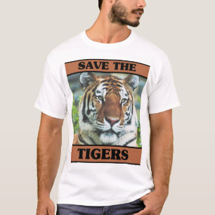 Camiseta Ahorre los tigres