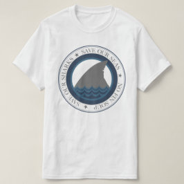 Camiseta ahorre nuestros tiburones