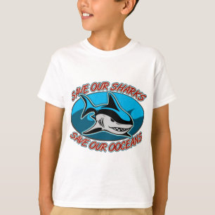 Camiseta Ahorre nuestros tiburones