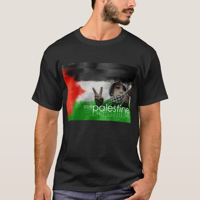 Camiseta Ahorre Palestina (Anverso)