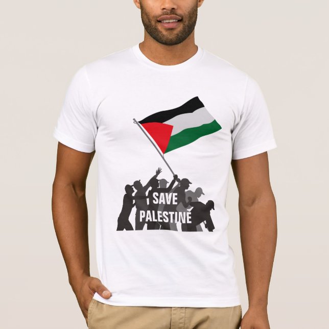 Camiseta Ahorre Palestina (Anverso)