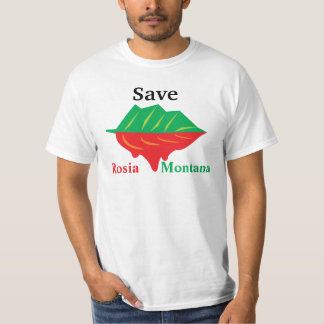 Camiseta Ahorre Rosia Monatana/escudo de armas rumano 1947