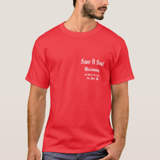 Camiseta Ahorre un alma: Sarah Brown