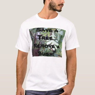 Camiseta Ahorre un árbol