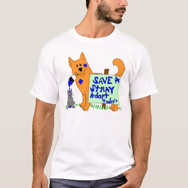 Camiseta Ahorre un parásito (Anverso)