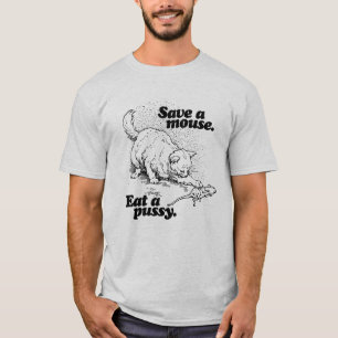 CAMISETA AHORRE UN RATÓN - .PNG