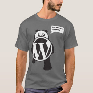 Camiseta ¡Ahorre Wordpress!