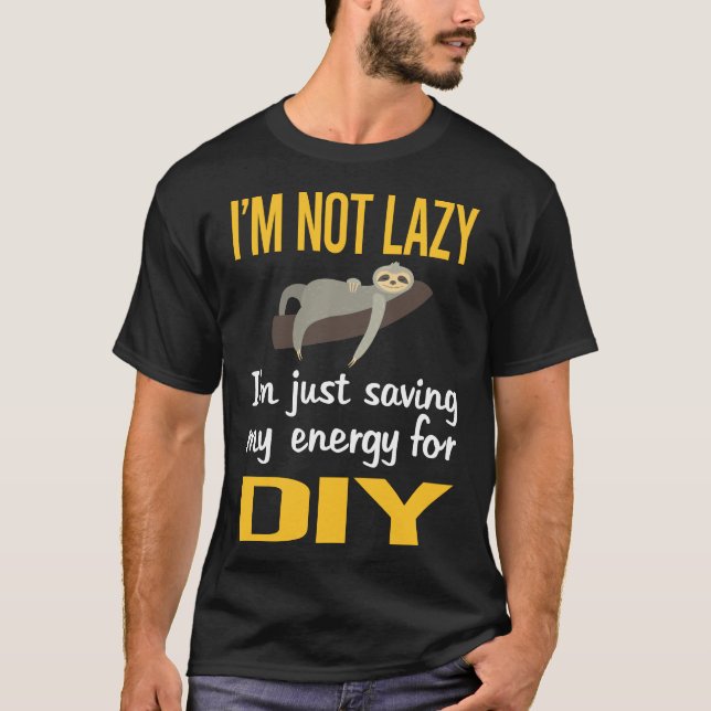 Camiseta Ahorro de energía DIY (Anverso)