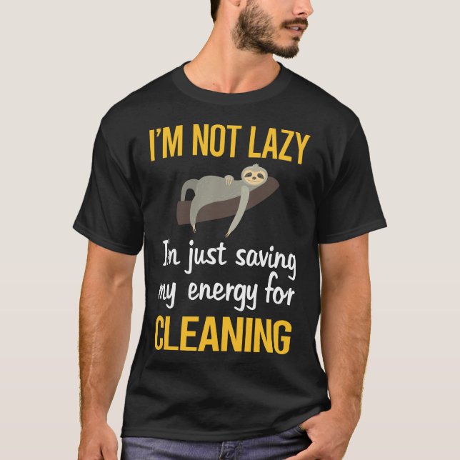 Camiseta Ahorro de energía para la limpieza (Anverso)