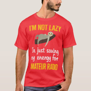 Camiseta Ahorro de energía para radio aficionada