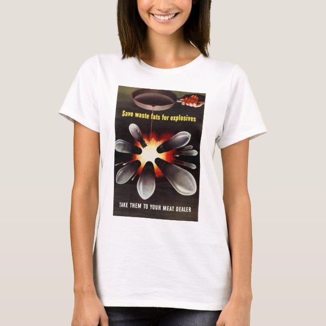 Camiseta Ahorro De Grasas Para Explosivos (Anverso)