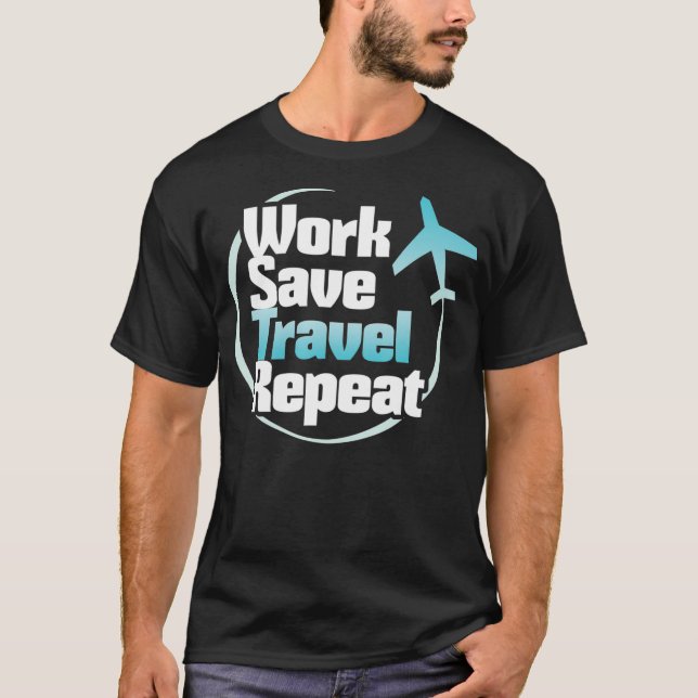 Camiseta Ahorro de trabajo Repetición de Viajes Traslados (Anverso)