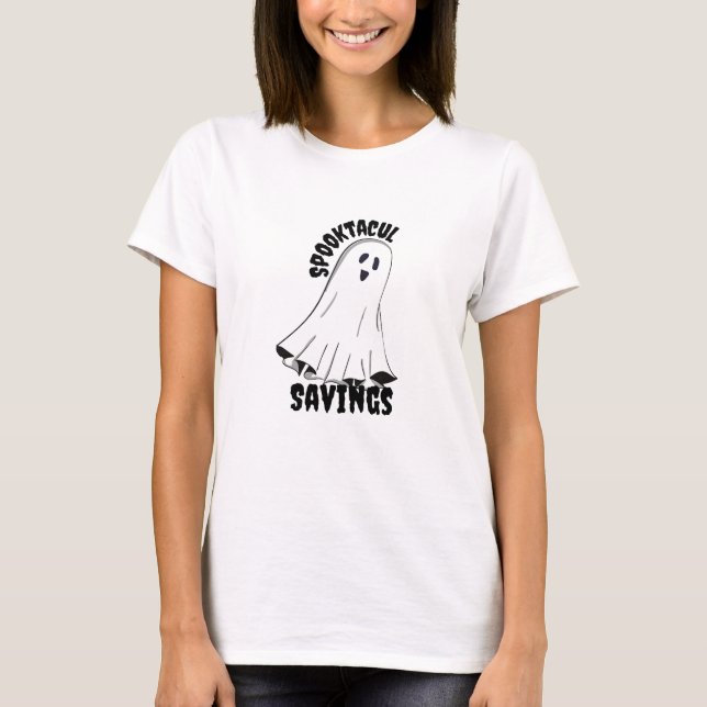 Camiseta Ahorros Espeluznantes (Anverso)