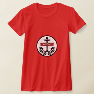 Camiseta Ahoy - Bella+Canvas femeninas Slim Fit T-Shirt
