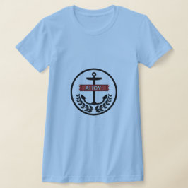 Camiseta Ahoy - Bella+Canvas femeninas Slim Fit T-Shirt