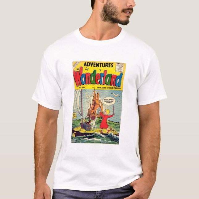 Camiseta Ahoy - Isla - Historietas Retro - Genio de la lámp (Anverso)