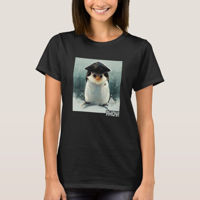 Camiseta Ahoy King Emperor Sea Bird Penguin Penguin (Anverso)