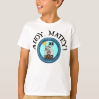 Ahoy Matey Ringer Tee
