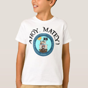 Camiseta Ahoy Matey Ringer Tee