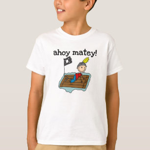 Camiseta Ahoy pirata afable