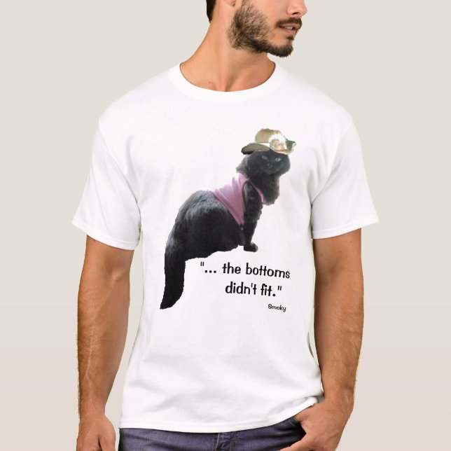 Camiseta Ahumado en gorra de vaquero (Anverso)