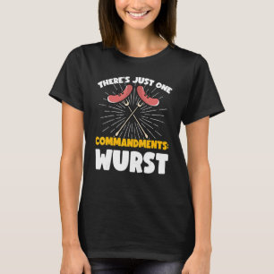 Camiseta Ahumando y Asando Wurst Alemana 7
