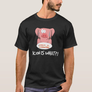 Camiseta Ahumar Carne Tocino Es Lo Que Asar Carne De Cerdo 