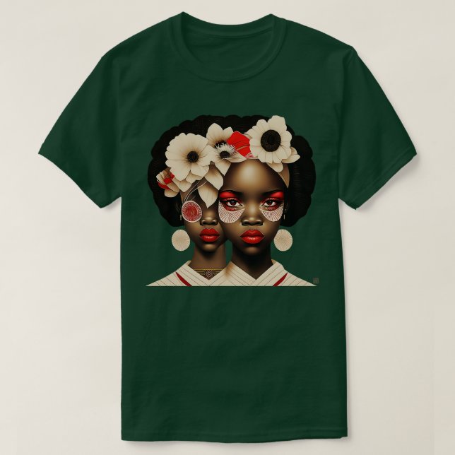 Camiseta AI Art Ahora me ves ahora que no (Diseño del anverso)