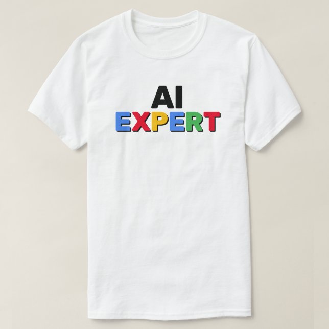 Camiseta AI Expert™ (Diseño del anverso)