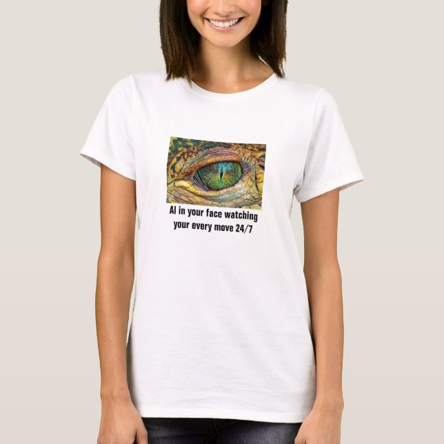 Camiseta AI Eye (light) T-Shirt (Anverso)