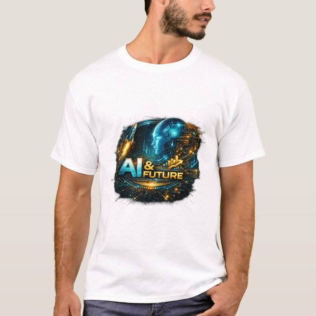 Camiseta AI & Future – Artificial Intelligence Vision  (Anverso)